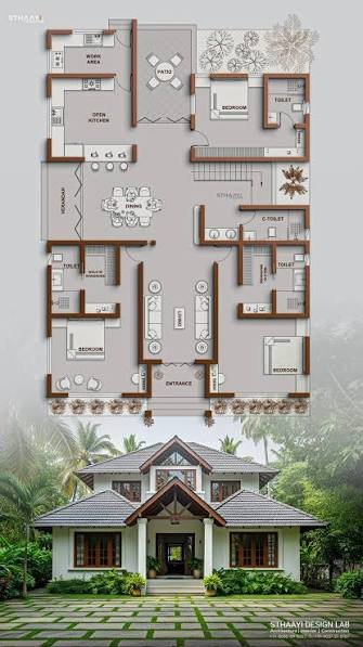 Thoughtful residential planning for a Kerala-inspired home
