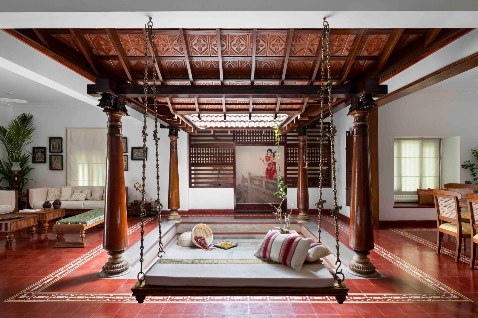 Kerala Mundava House — traditional courtyard-inspired residential architecture