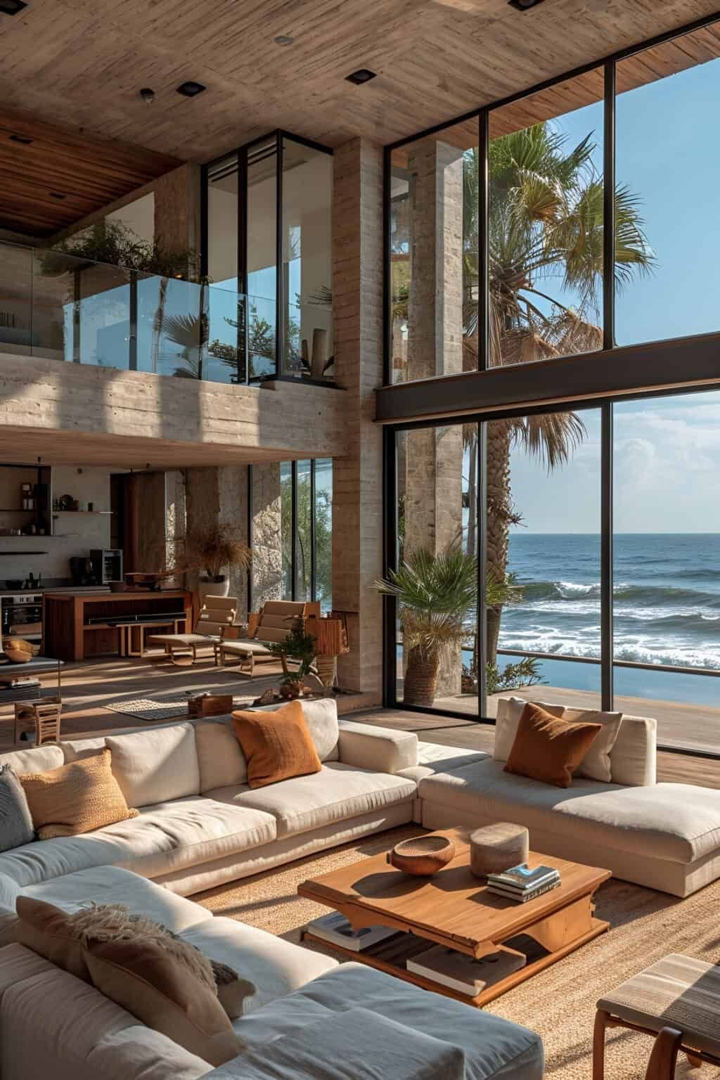 Double-Height Oceanview Salon