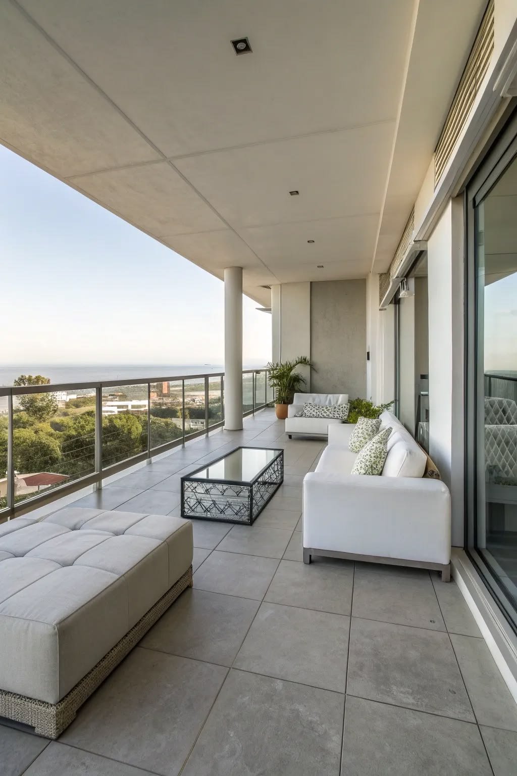 Deep Shaded Viewing Balcony