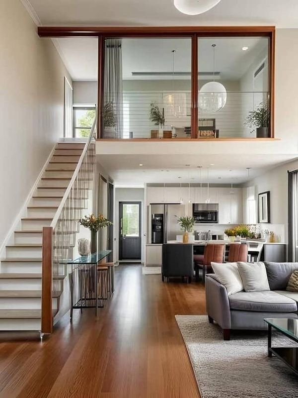 Double-Height Living Salon